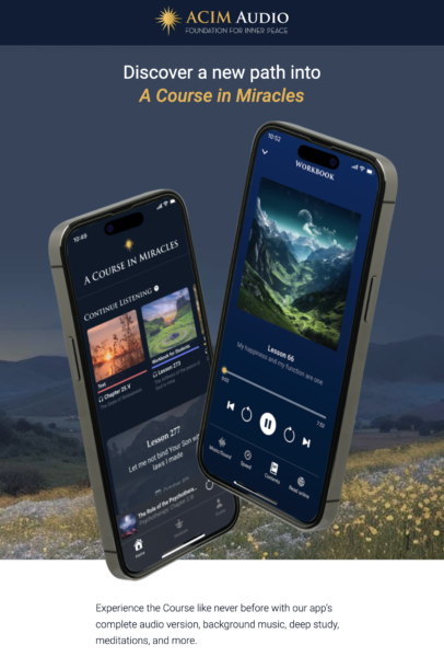 ACIM audio app